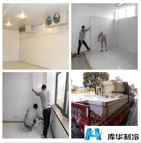 浙江步青生物醫(yī)藥有限公司2-8度醫(yī)藥冷藏庫設計工程施工現場圖